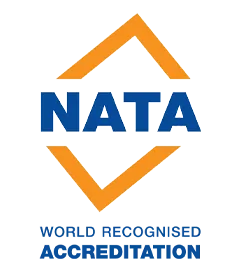 NATA Accredited Company